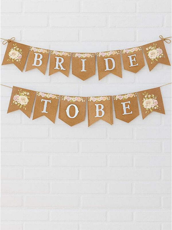 Parti Adresi Bride To Be Uzar Yazı Bekarlığa Veda Parti Süsü