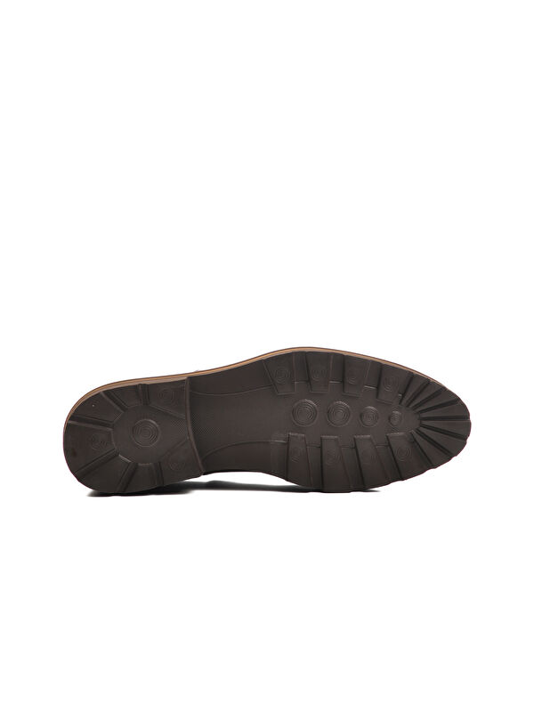 Kahve Hakiki Deri Erkek Klasik Ayakkabı Premium 2873 M - Görsel 6