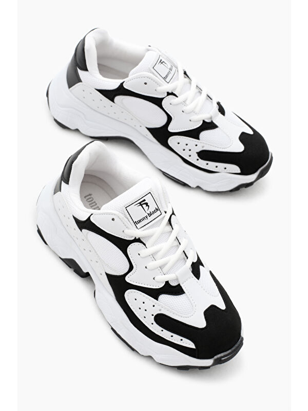 Tonny Black Beyaz Tonny Black Rahat Kalip Kadın Spor Ayakkabı