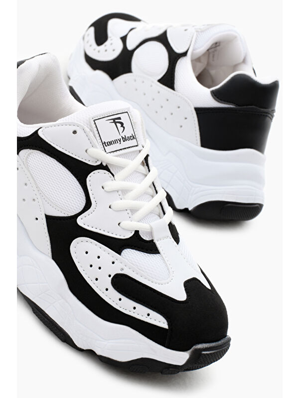 Tonny Black Beyaz Tonny Black Rahat Kalip Kadın Spor Ayakkabı