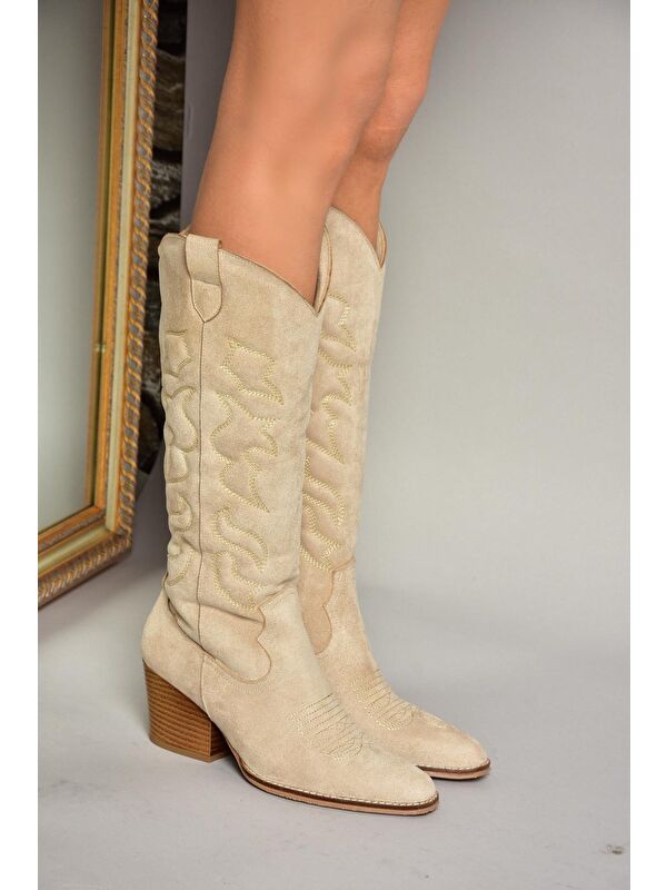 Fox Shoes Kahverengi Fox Shoes Çizme Kadın