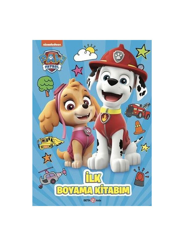 Beta Kids Paw Patrol İlk Boyama Kitabım