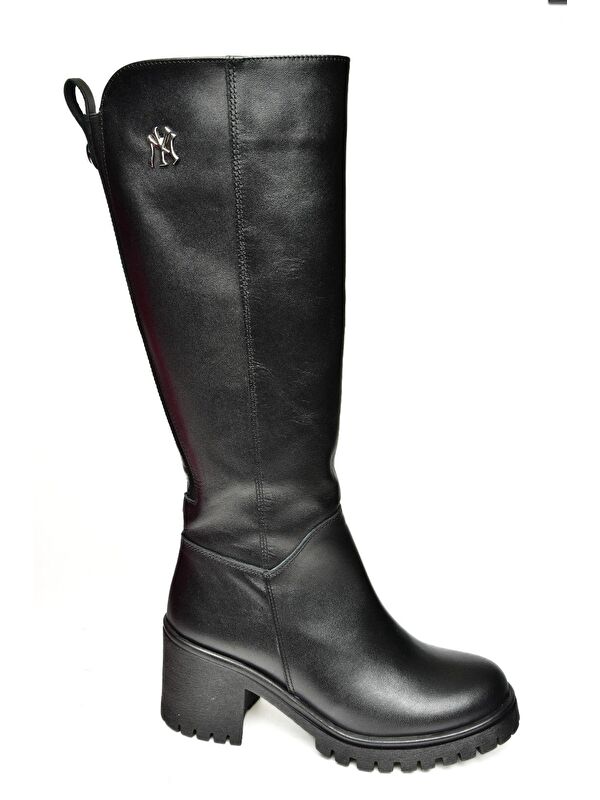 R654034003 Siyah Kadın Çizme - Görsel 5