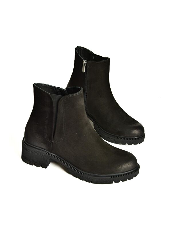 J654011901 Siyah Kadın Bot - Görsel 5