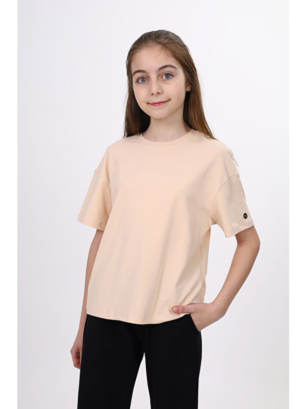 Toontoykids Kız Çocuk Baskılı Tişört