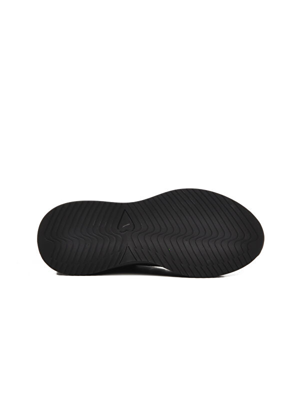 Siyah Hakiki Deri Erkek Sneaker Catis M - Görsel 6