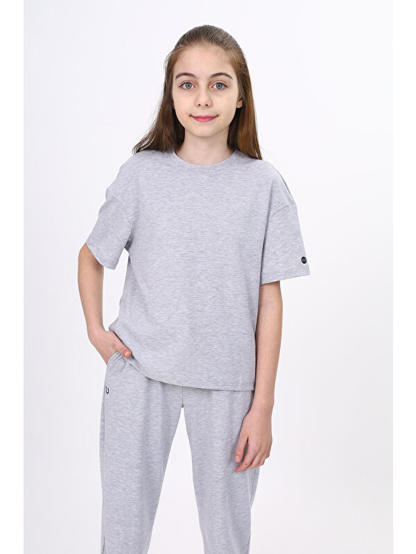 Toontoykids Kız Çocuk Baskılı Tişört