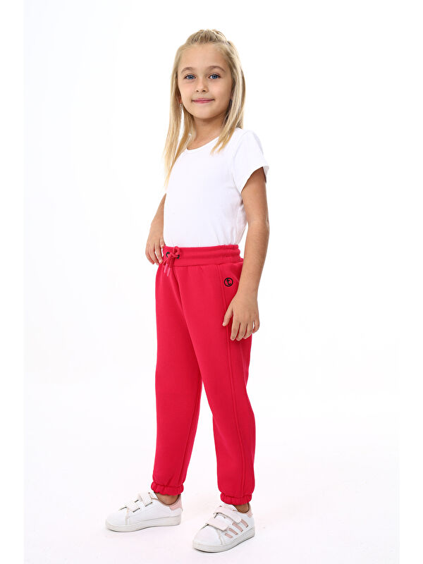 Toontoykids Kız Çocuk Nakışlı Eşofman Alt