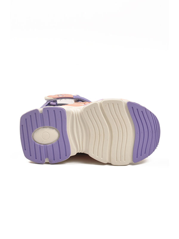 Pudra Cırlı İçi Kürklü Kaymaz Soğuğa Dirençli Kız Çocuk Bot 2087 P - Görsel 6