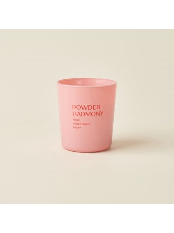 Evidea Deco Powder Harmony Bardak Mum - Pembe - 110 gr