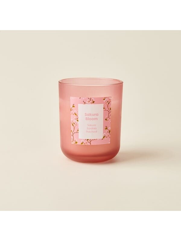 Evidea Deco Sakura Bloom Bardak Mum - Renkli - 180 gr