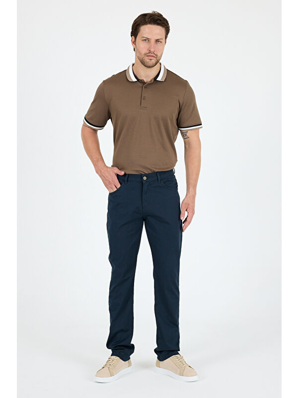 Rodi Erkek Regular Fit Gabardin PamukElastan Rahat Günlük Klasik Düz Kesim Pantolon 1162