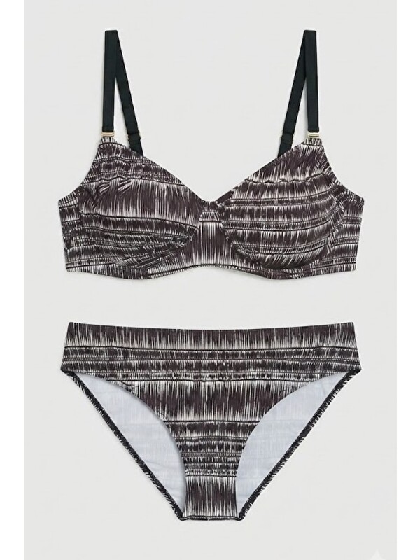 C&City Balenli Bikini Takım 3257 Siyah