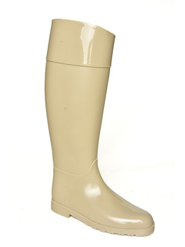 T858712109 Bej Kadın Çizme - Görsel 3