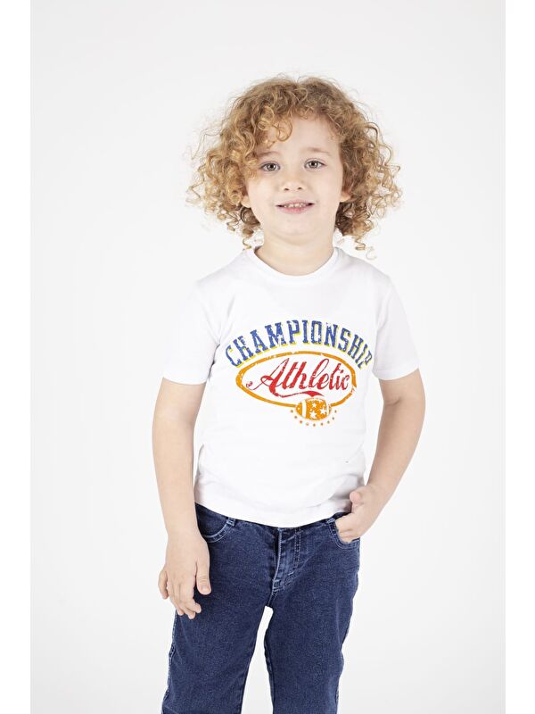 Mnk Baby & Kids Jean Erkek Çocuk Ceket, Pantolon Ve Tişörtlü Takım M00694