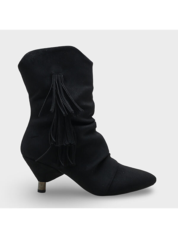 Silva Kadın Koyu Siyah Bot - Görsel 2