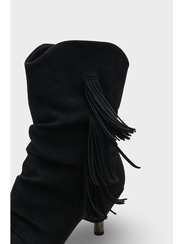 Silva Kadın Koyu Siyah Bot - Görsel 6