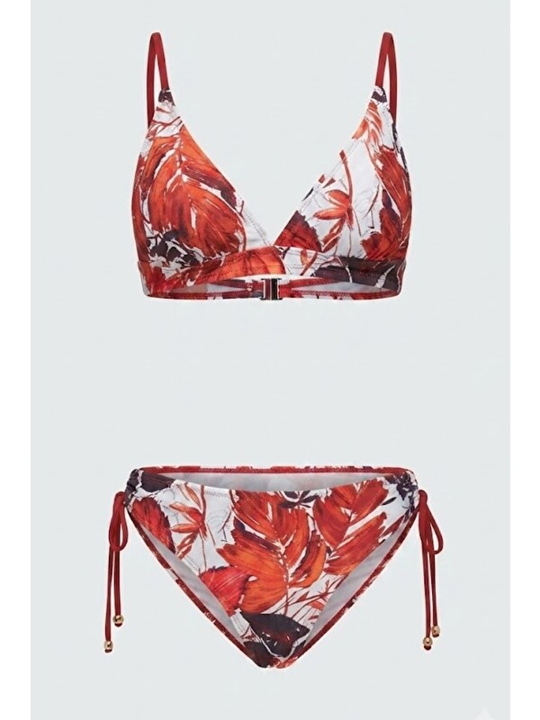 C&City Toparlayıcı Bikini Takım 3243 Kırmızı