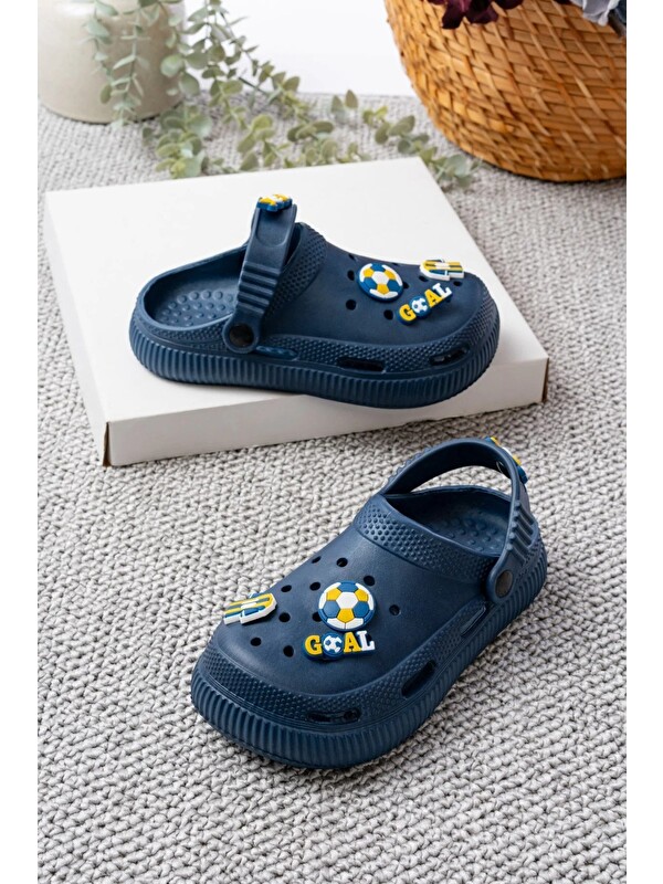 Slipcat Unisex Çocuk Figürlü Sticker Sandalet-Terlik