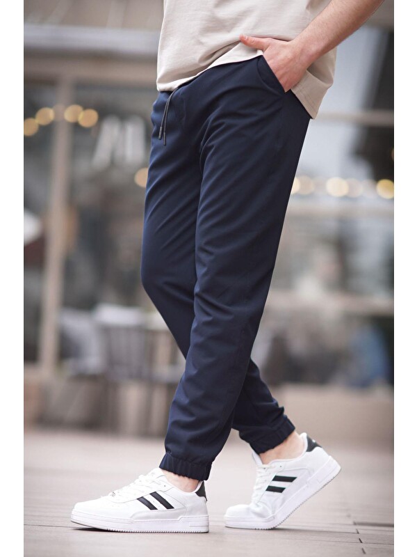 Madmext Lacivert Erkek Jogger Pantolon 6529