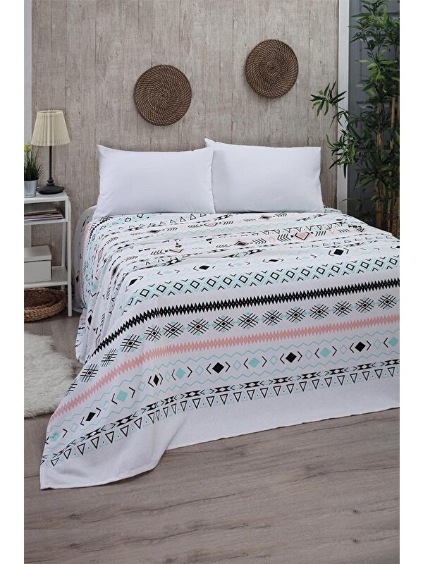 Mulberry Fierce Çift Kişilik Pike Yatak örtüsü 200 x 230