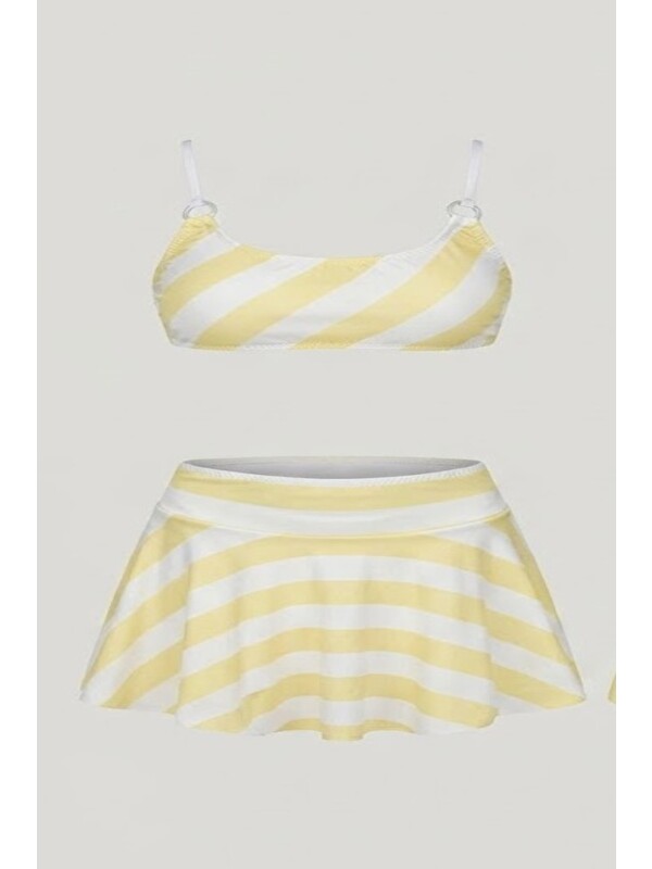 C&City Etekli Bikini Takım 3272 Sarı