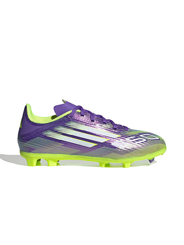 Adidas F50 League Fg/Mg J Genç Çoklu Çim Zemin Kramponu JH7747 Mor