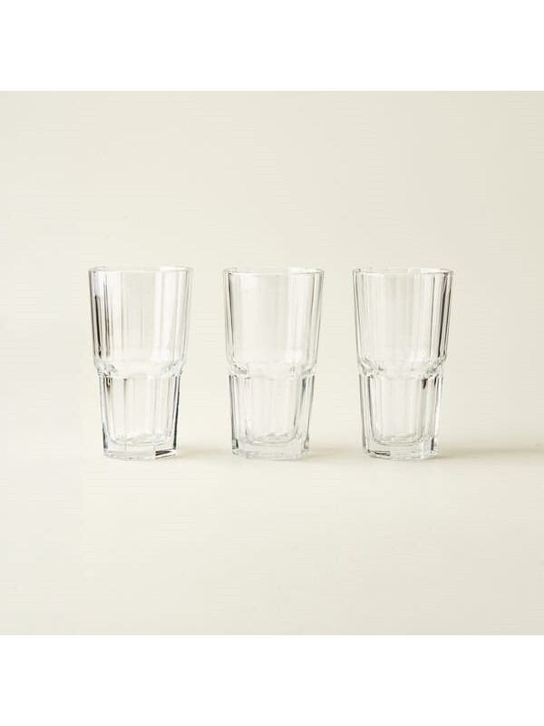 Paşabahçe Serenity 3'lü Tumblers Cam Meşrubat Bardak Seti - 375 ml
