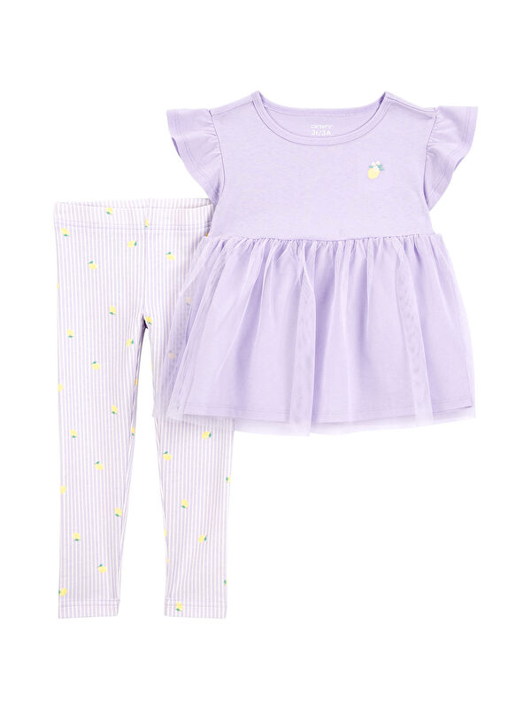 Carter's Kız Bebek Alt Üst Set 2'li Paket