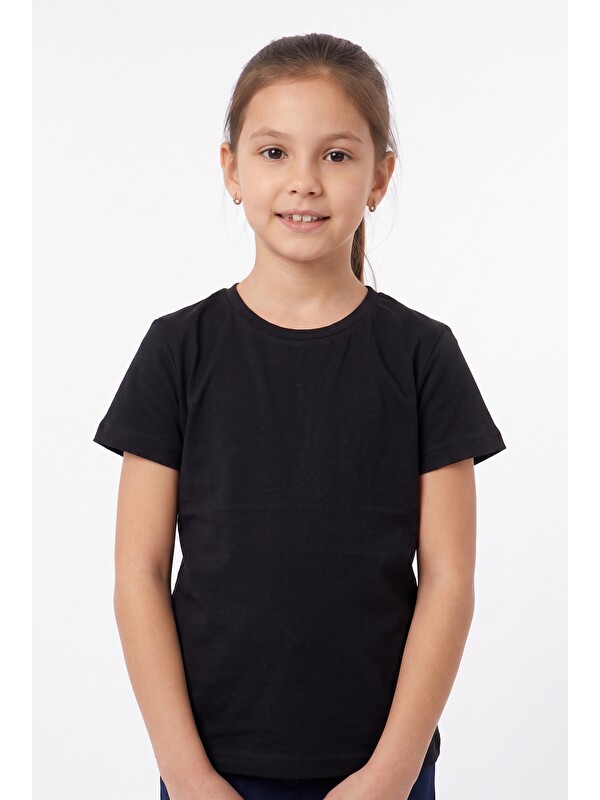 Toontoykids Unisex Bisiklet Yaka Tişört