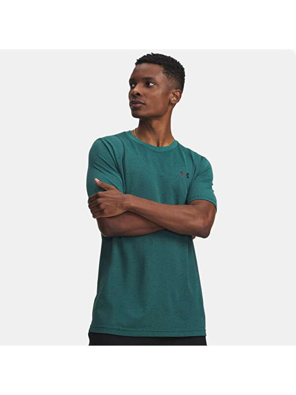 Under Armour Vanish Seamless Erkek Yeşil Tişört