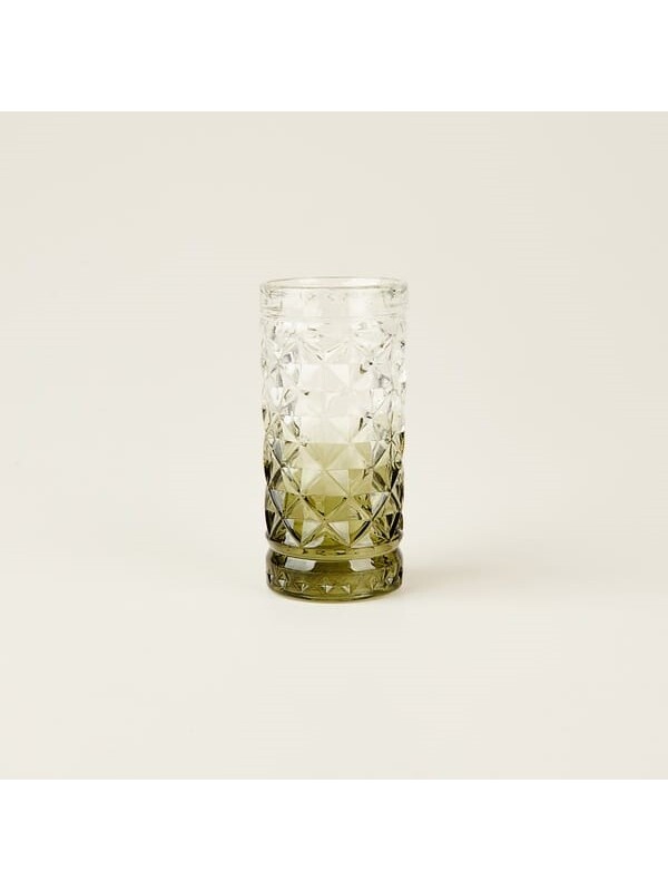 Alegre Glass İris Meşrubat Bardağı - Yeşil - 290 ml