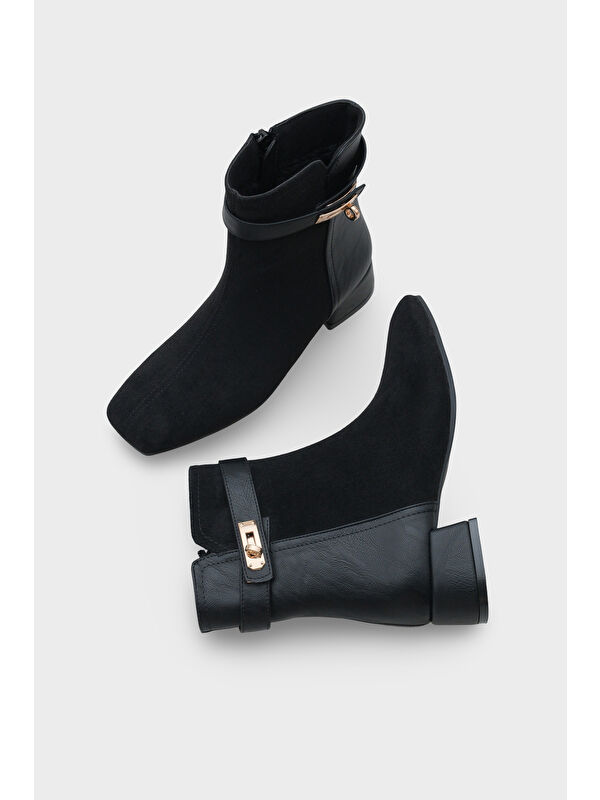 Dalenna Kadın Siyah Bot - Görsel 6