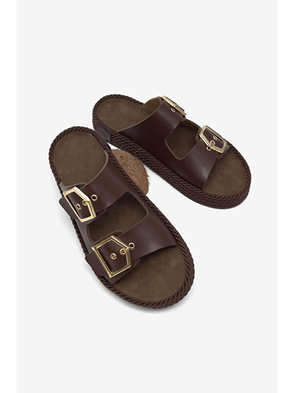 Tonny Black Siyah Tonny Black Rahat Kalip Kadın Hazır Taban Tokalı Terlik