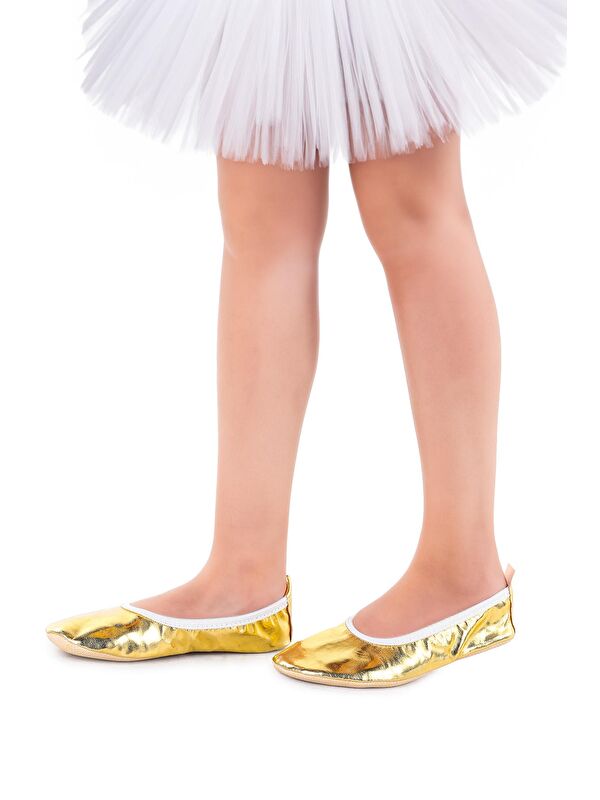 Prom 7525 Kız Çocuk Pisi Pisi Balo Dans Gösteri Ayakkabısı - Görsel 4