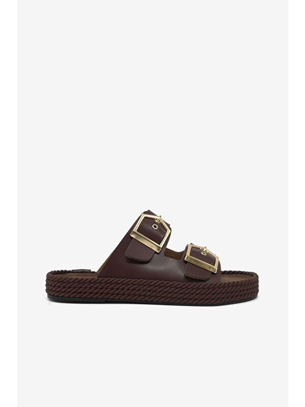 Tonny Black Siyah Tonny Black Rahat Kalip Kadın Hazır Taban Tokalı Terlik