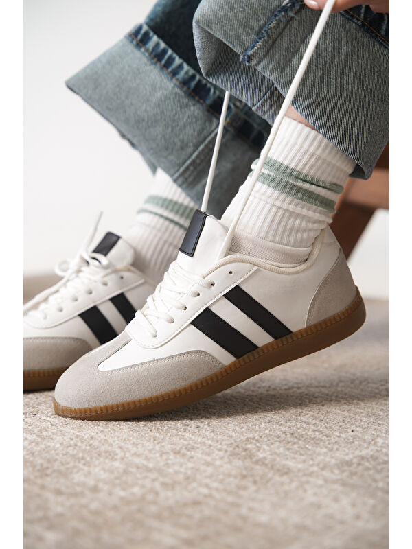 Agnus Günlük Ortopedik Kadın Sneaker Spor Ayakkabı - Görsel 3