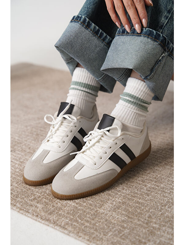 Agnus Günlük Ortopedik Kadın Sneaker Spor Ayakkabı - Görsel 4