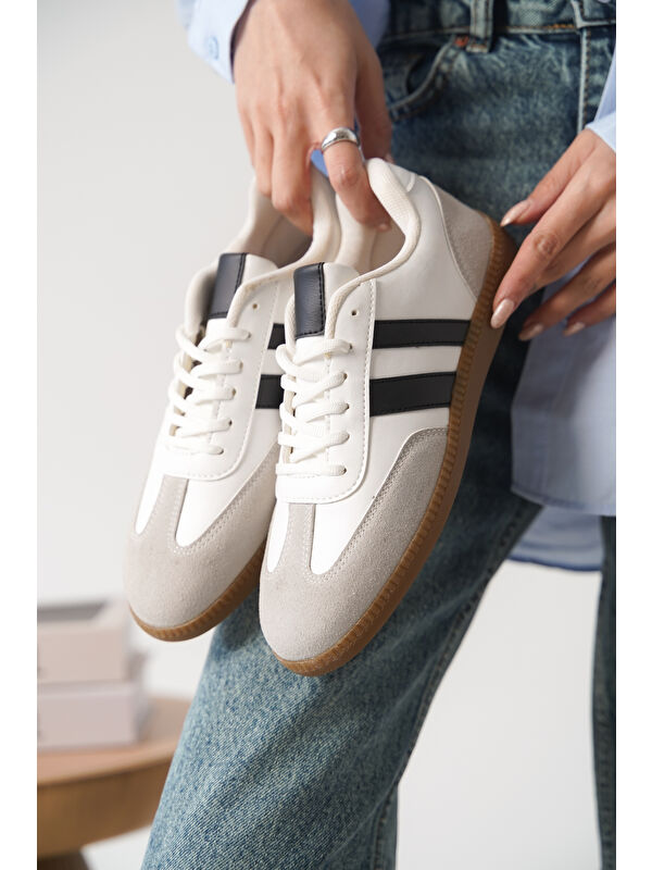 Agnus Günlük Ortopedik Kadın Sneaker Spor Ayakkabı - Görsel 6