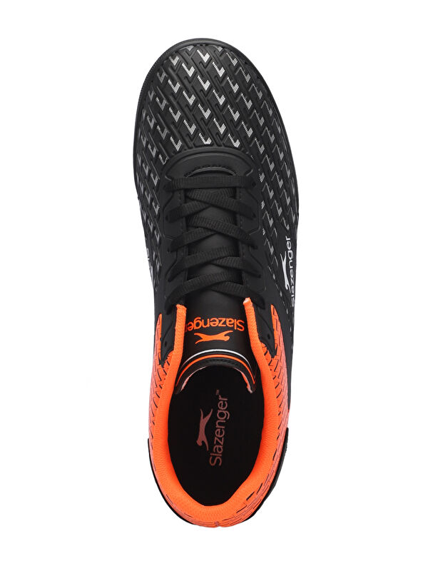 CYCLE I HS Unisex Çocuk Halı Saha Siyah / Turuncu Futbol Ayakkabısı - Görsel 3