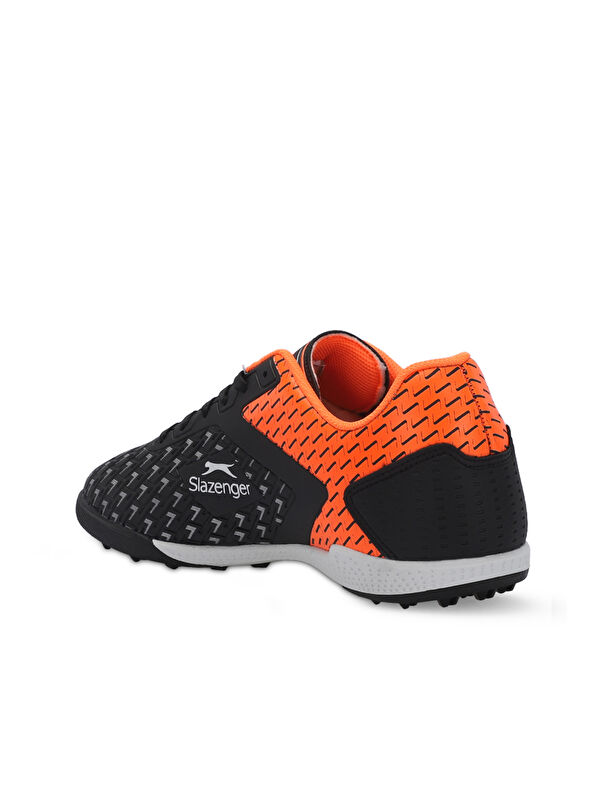 CYCLE I HS Unisex Çocuk Halı Saha Siyah / Turuncu Futbol Ayakkabısı - Görsel 4