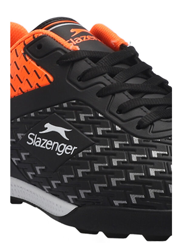 CYCLE I HS Unisex Çocuk Halı Saha Siyah / Turuncu Futbol Ayakkabısı - Görsel 5