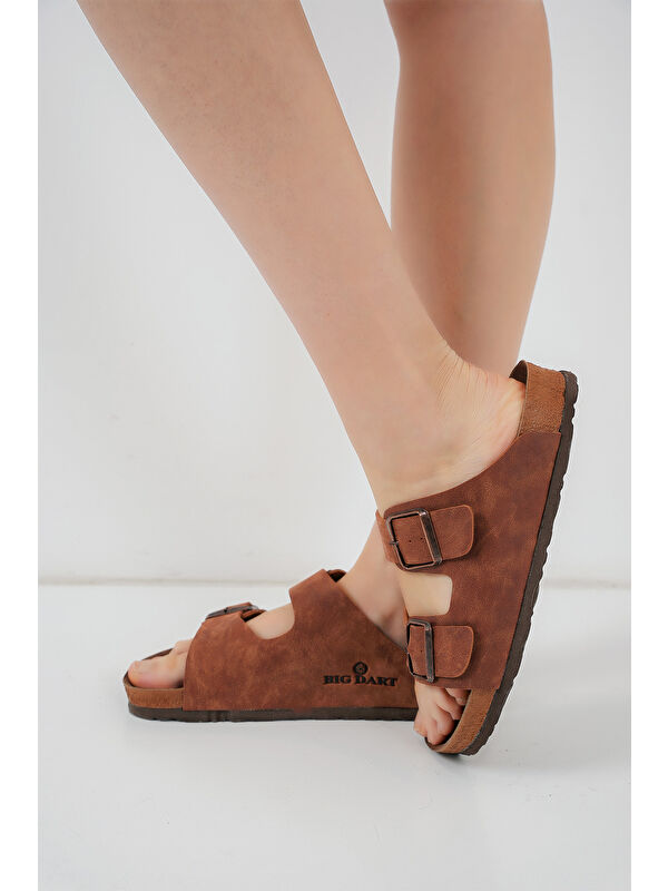 Unisex Ortopedik Terlik 010182 - Taba - Görsel 7