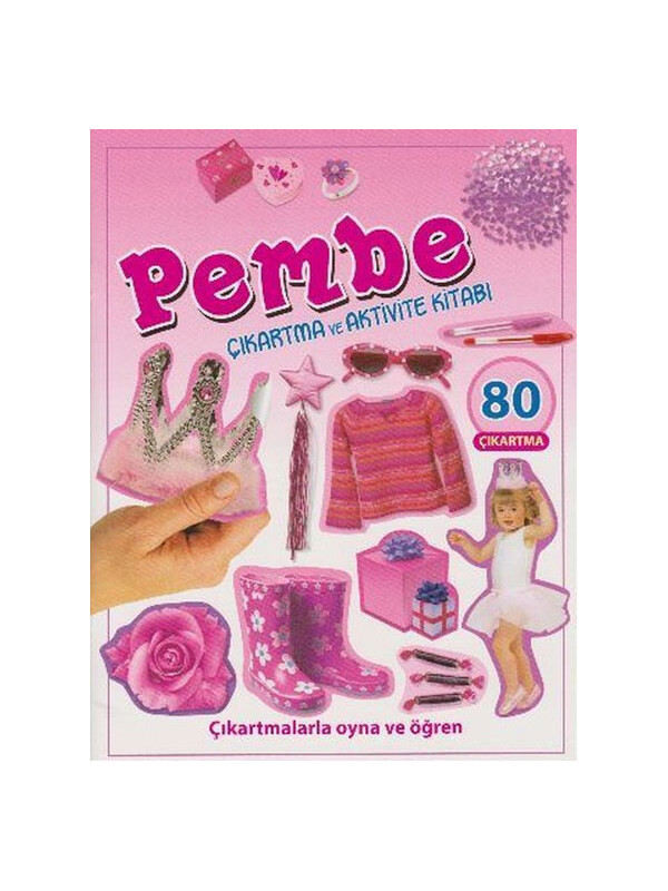 Parıltı Yayınları Pembe Kitap Çıkartma ve Aktivite Kitabı