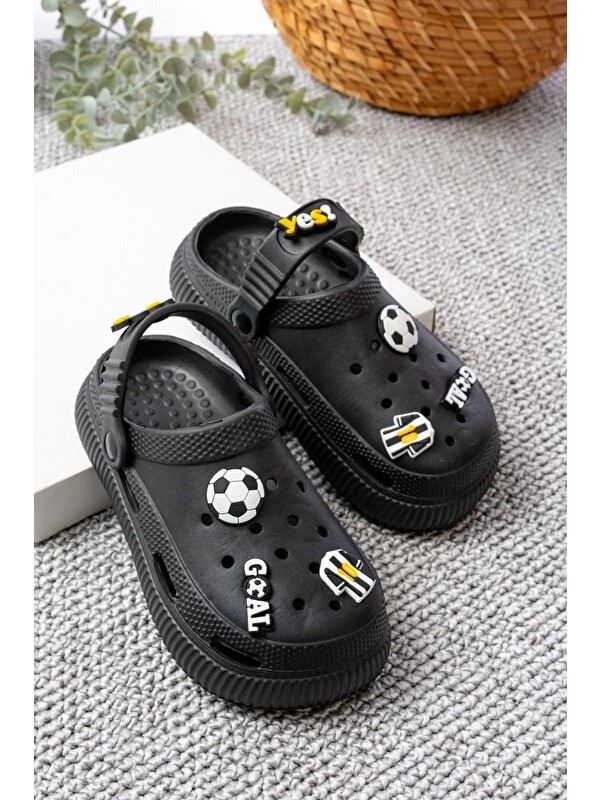 Slipcat Unisex Çocuk Figürlü Sticker Sandalet-Terlik