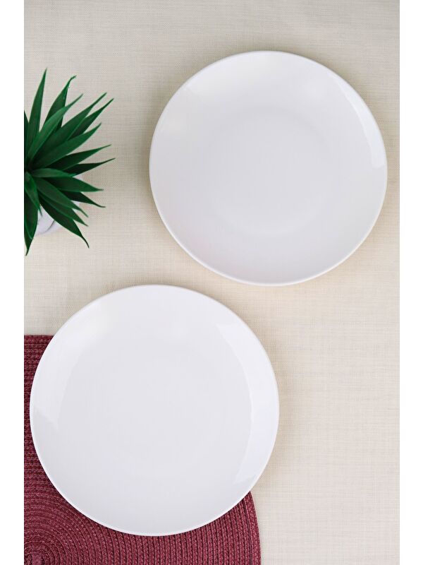 TABAK EVİ Porselen Chic Pasta Tabağı 20,50cm 2 Lİ