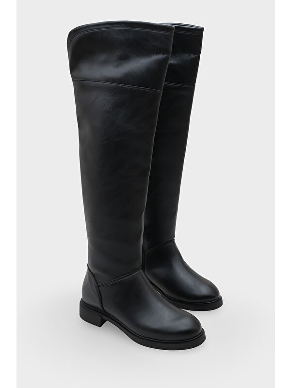 Oriana Kadın Siyah Çizme - Görsel 3