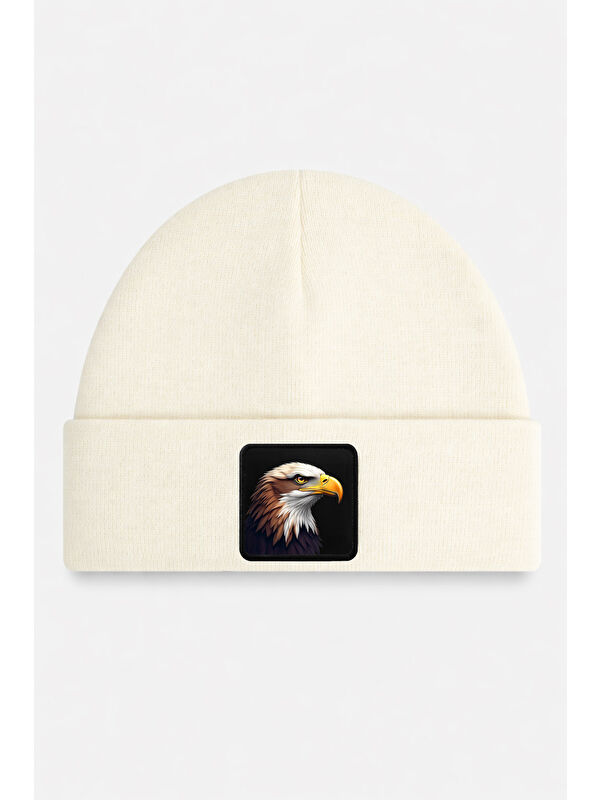 BlackBörk Kartal Logolu Off White Bere