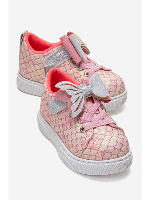 Mnpc Kız Çocuk Pembe Sneaker Ayakkabı