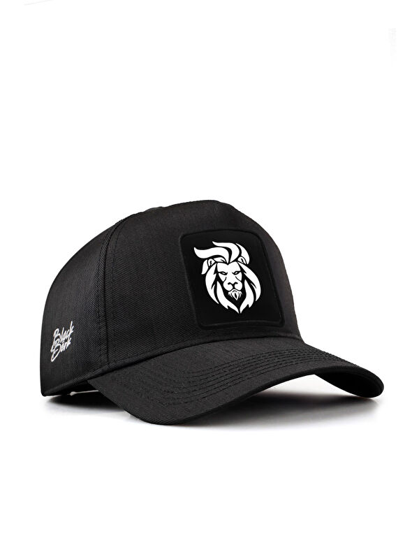 BlackBörk Aslan Logolu Cordura Siyah Beyzbol Şapka